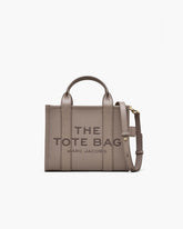 The Leather Small Tote Bag - Cement