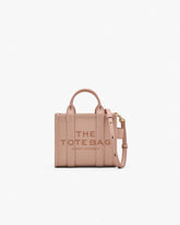 The Leather Crossbody Tote Bag - Rose