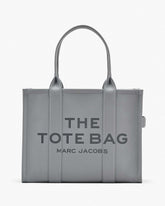 The Leather Large Tote Bag - Wolf Grey