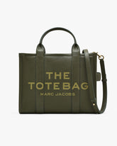The Leather Medium Tote Bag - Forest