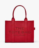 The Leather Large Tote Bag - True Red