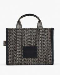 The Monogram Jacquard Medium Tote Bag - Beige Multi