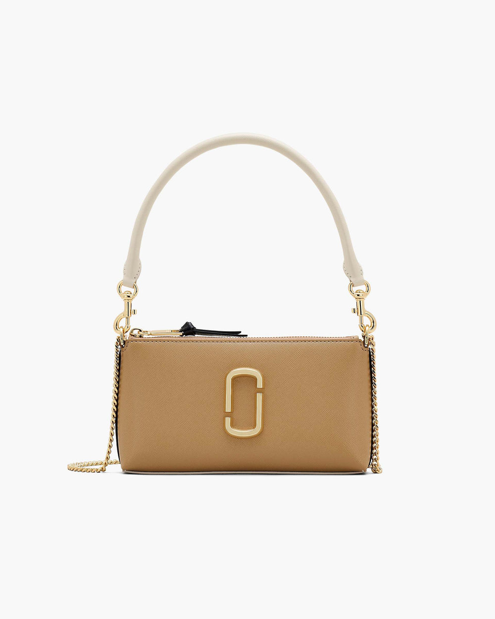 The Snapshot Convertible Shoulder Bag - Camel Multi