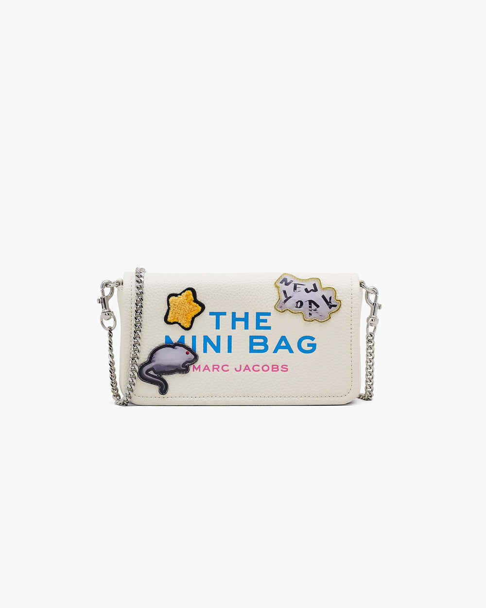 The Sticker Patch Mini Bag - White Multi