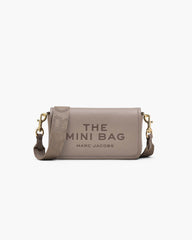 The Leather Mini Bag - Cement
