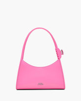 The Claw Clip Shoulder Bag - Bow Pink