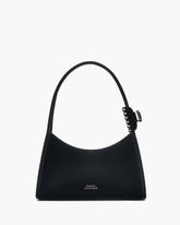 The Claw Clip Shoulder Bag - Black