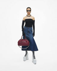Re-Edition Quilted Leather Stam Bag - Cherry