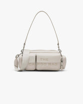 The Leather Cargo Bag - Cotton/Silver