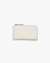 The Leather Top Zip Multi Wallet - Cotton|Cotton