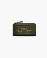 The Leather Top Zip Multi Wallet - Forest|Forest