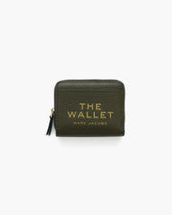 The Leather Mini Compact Wallet - Forest|Forest