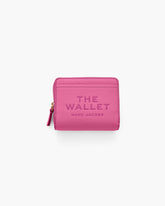 The Leather Mini Compact Wallet - Bow Pink|Bow Pink