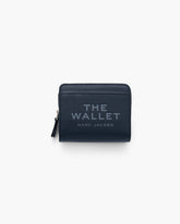 The Leather Mini Compact Wallet - Blue Sea|Blue Sea