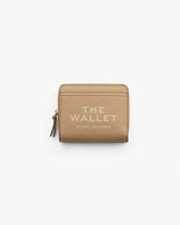 The Leather Mini Compact Wallet - Camel|Camel