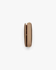 The Leather Mini Compact Wallet - Camel|Camel