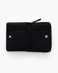 The Sticker Patch Mini Compact Wallet - Black Multi