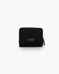 The Sticker Patch Mini Compact Wallet - Black Multi