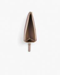 The Leather Top Zip Multi Wallet - Rose|Rose
