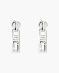 J Marc Zipper Earrings - Silver