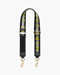 The Logo Webbing Strap - Silver Multi