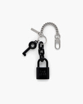 The Lock Bag Charm - Black