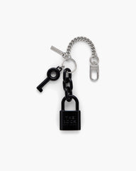 The Lock Bag Charm - Black