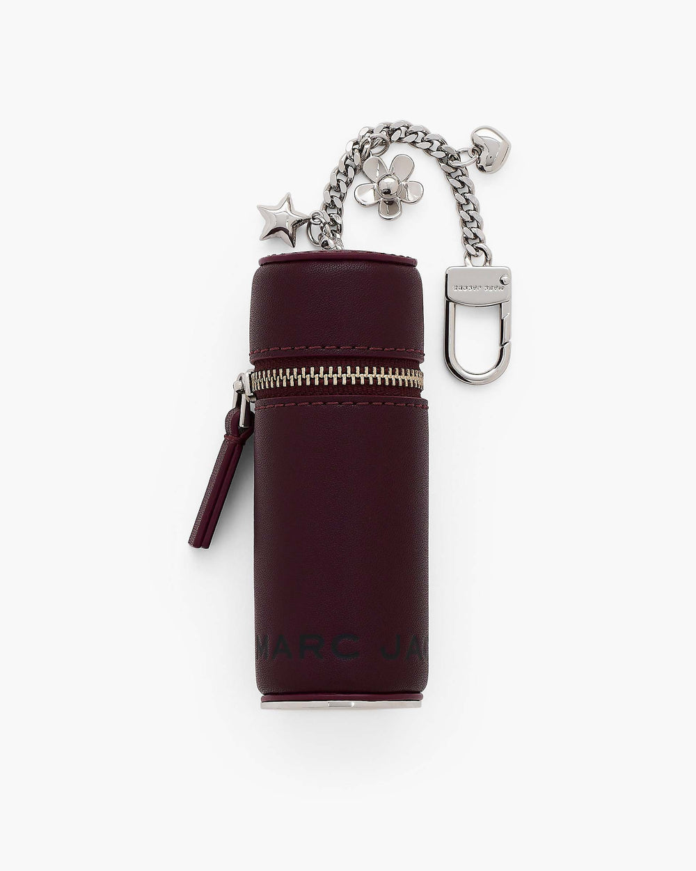 The Lipstick Case Bag Charm - Dark Plum