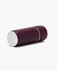 The Lipstick Case Bag Charm - Dark Plum