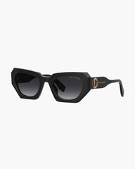 The J Marc Cat Eye Sunglasses - Black