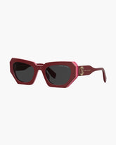 The J Marc Cat Eye Sunglasses - Red/Pink