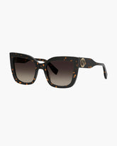The J Marc Square Sunglasses - Havana