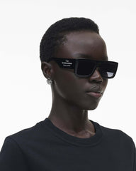 The Square Sunglasses - Black