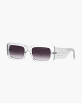The Rectangle Sunglasses - Clear