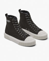 The High Top Sneaker - Black|Black