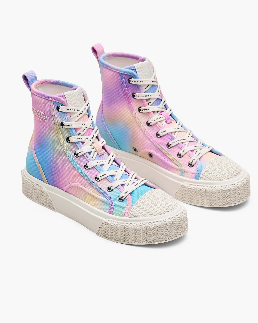 The Airbrush Canvas Sneaker - Blue Multi