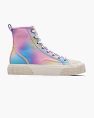 The Airbrush Canvas Sneaker - Blue Multi