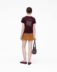 Joy. Slim Tee - Dark Plum