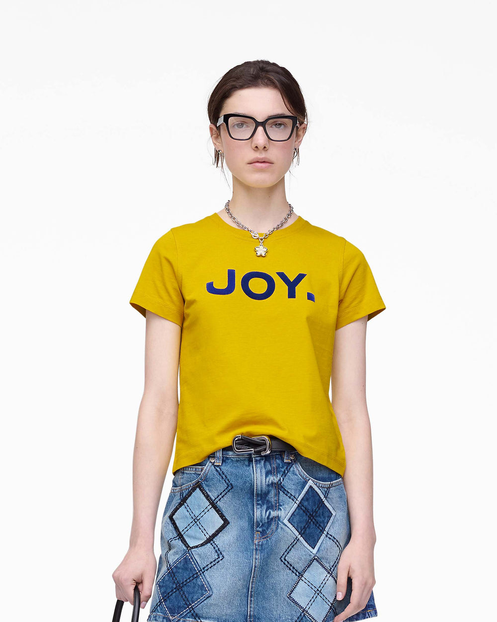 Joy. Slim Tee - Joy Yellow