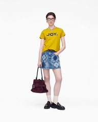 Joy. Slim Tee - Joy Yellow