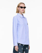 The Striped Shirt - Sky Blue