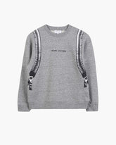 The Trompe Loeil Sweatshirt - Grey