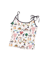 Characters Cami - White Multi