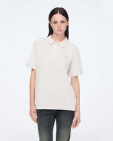 Tiny Teddy Polo - Chalk