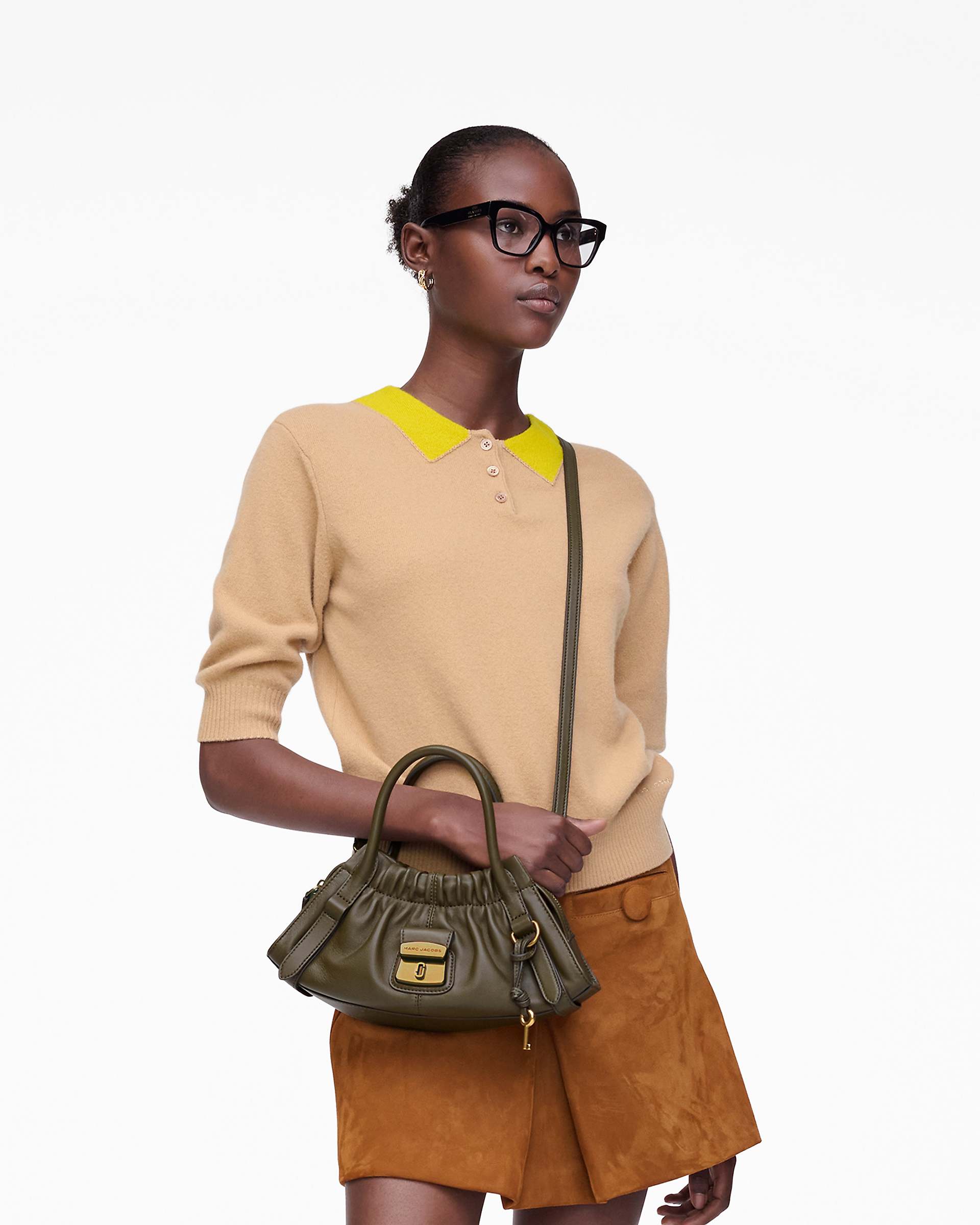 The Cristina Small Satchel - Beech