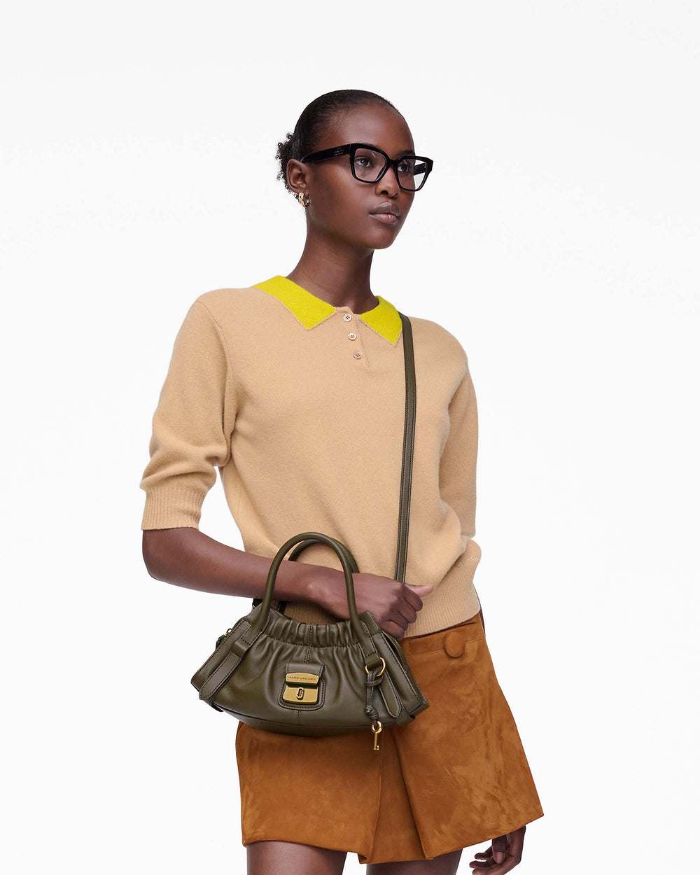 The Cristina Small Satchel - Beech