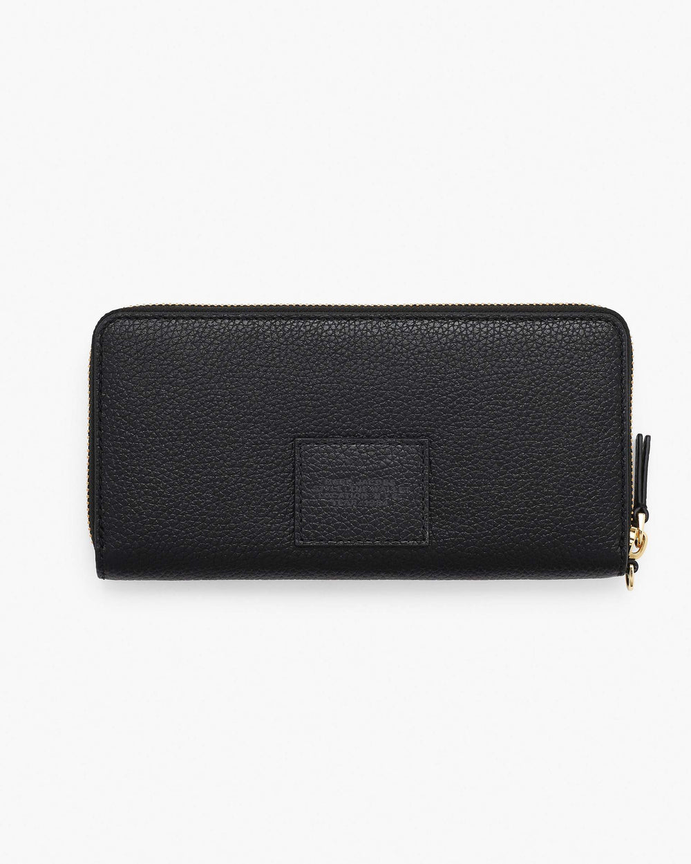 The Leather Continental Wallet - Black
