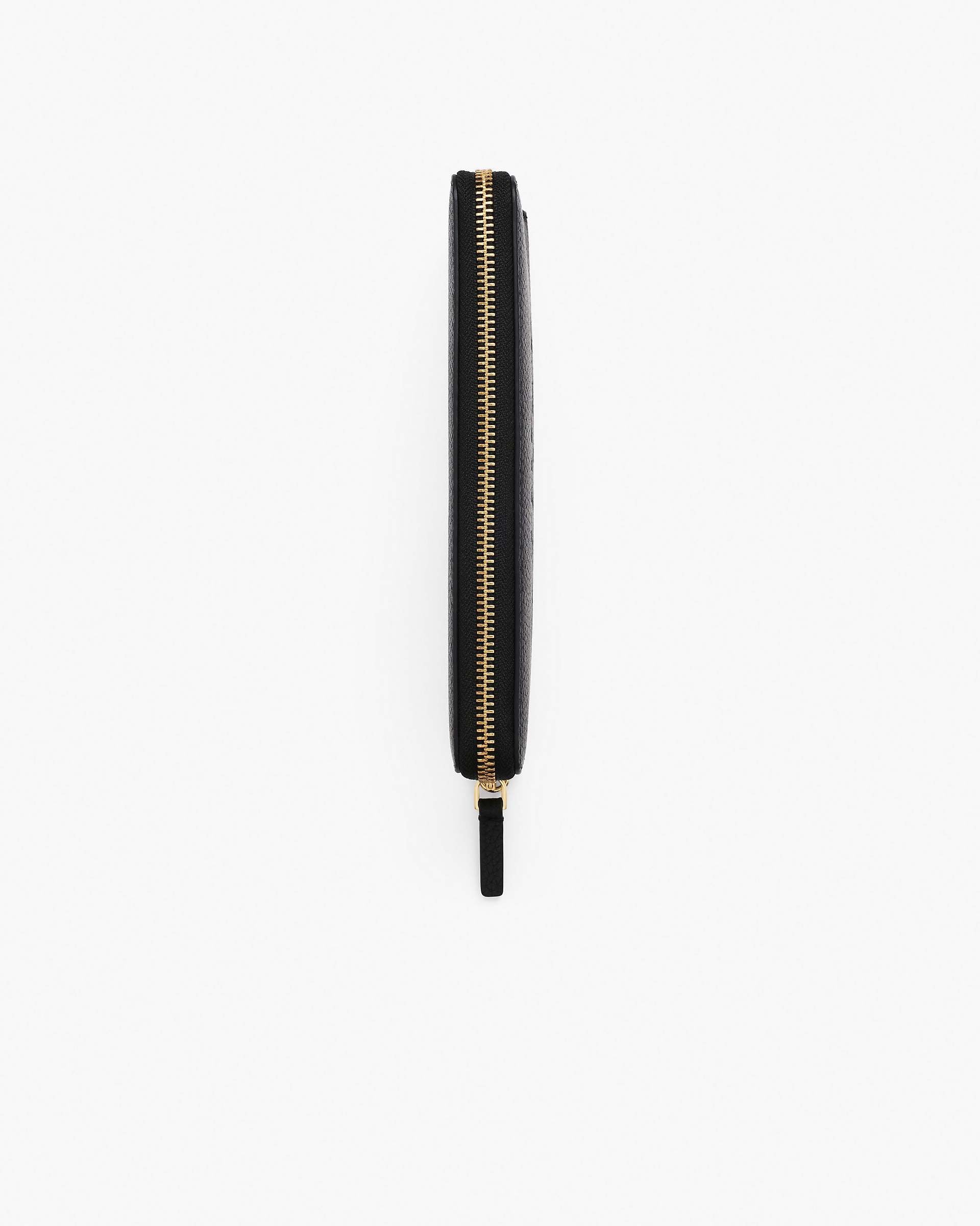 The Leather Continental Wallet - Black
