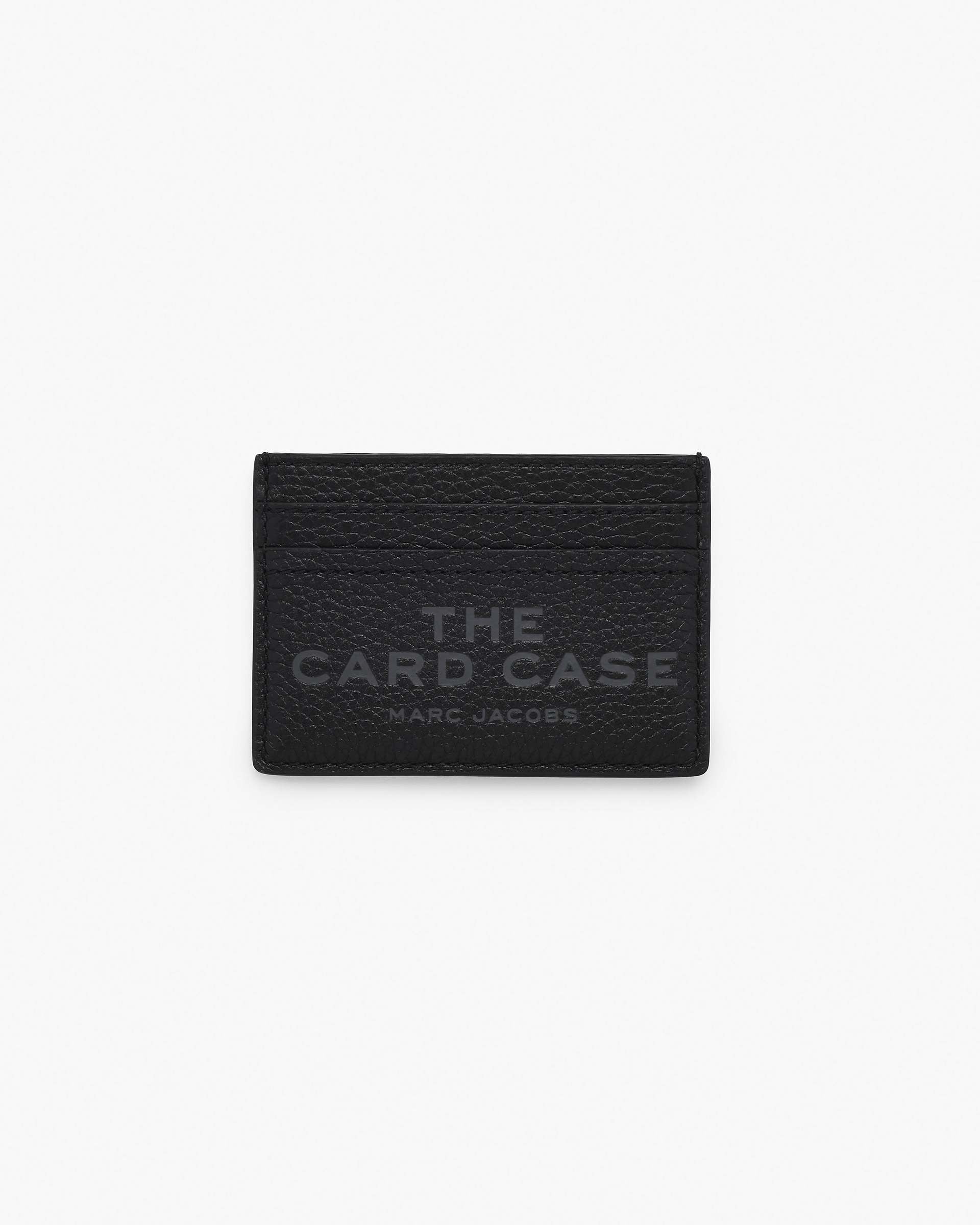 The Leather Card Case - Black
