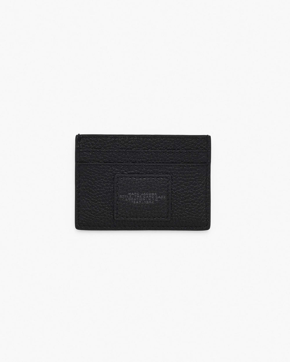 The Leather Card Case - Black
